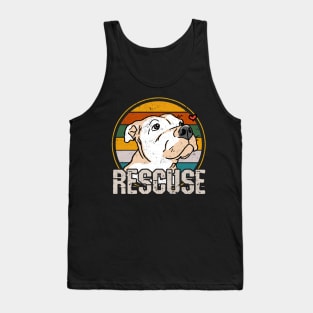 Recuse Pitbull - Love Dogs - Funny Dogs Tank Top